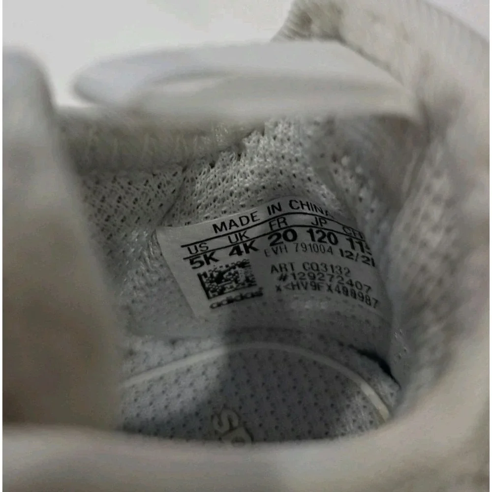 Adidas Toddler‎ White Sneakers Sz 4K